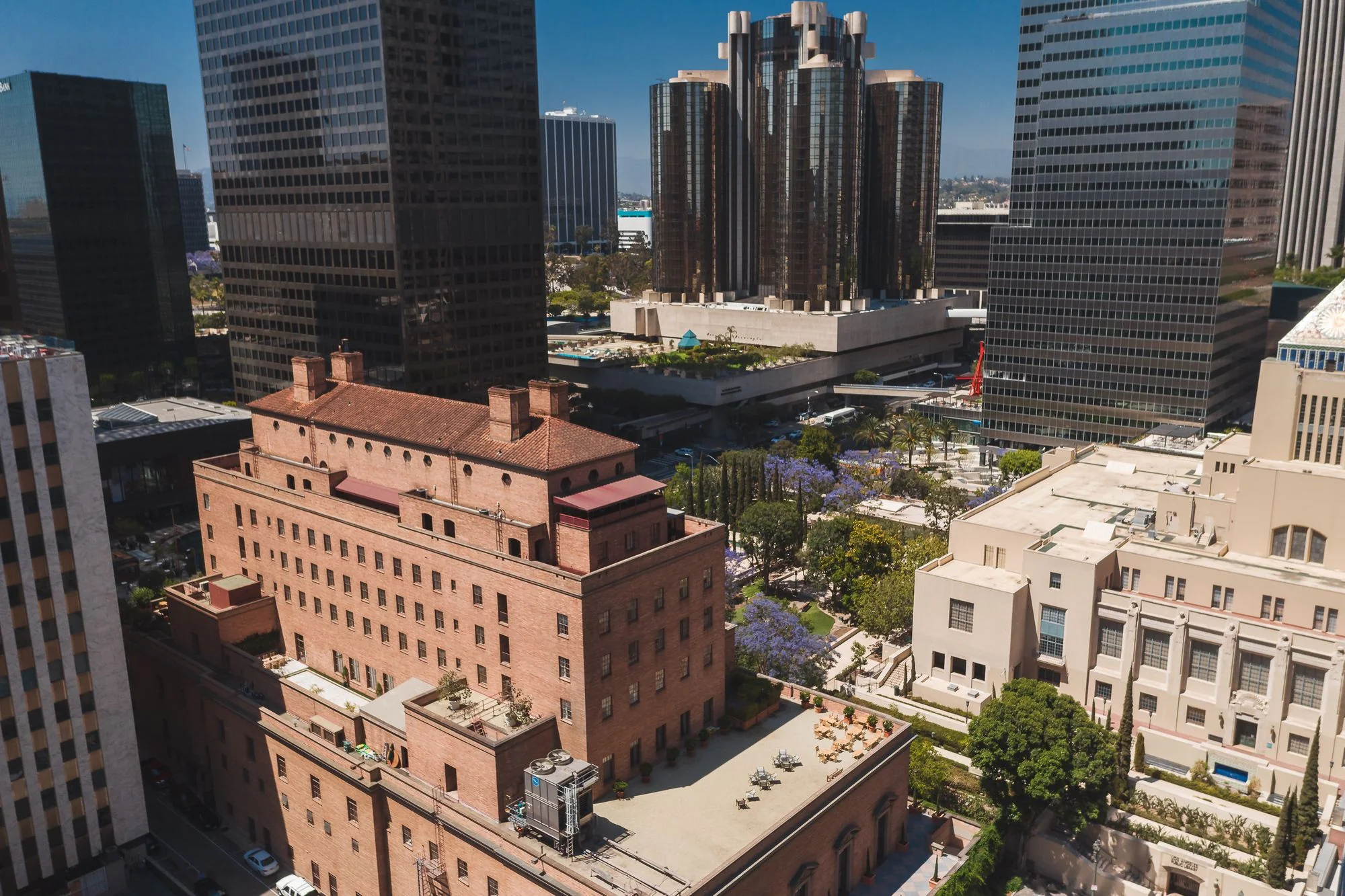 Los Angeles financial district