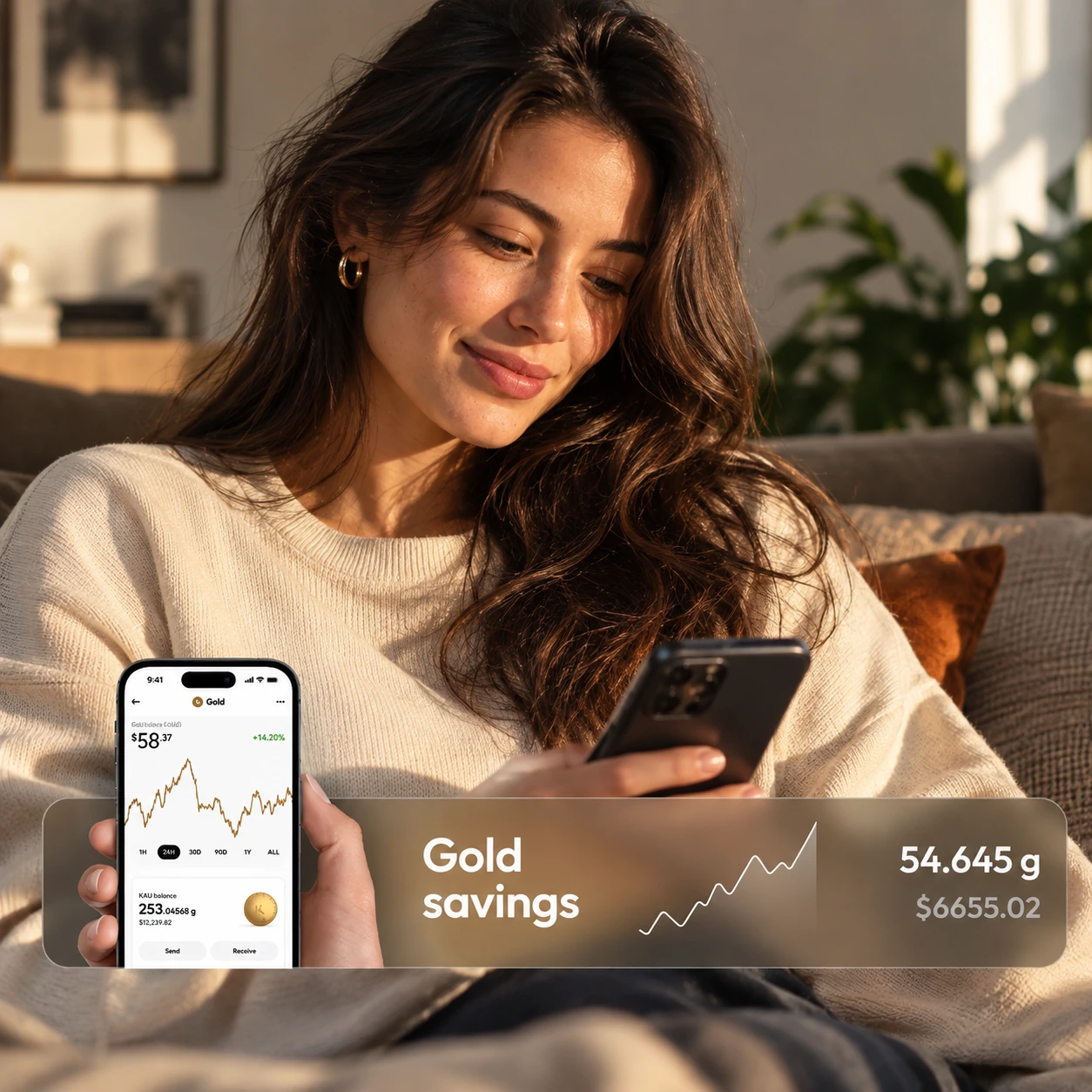 Gold savings and digital market access