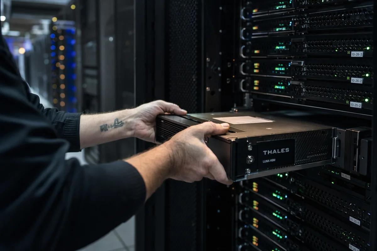 Institutional custody security hardware